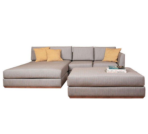 3-Piece Munich Sofa with Austroflex EL3 Adjustable Base Chaise (22% Off MSRP!)